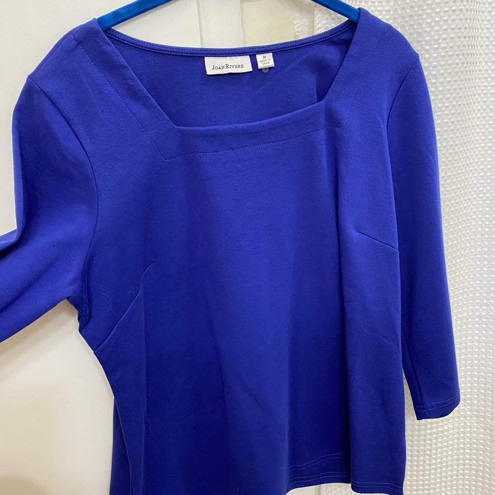Cobalt Blue Shirt